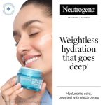 Neutrogena Hydro Boost Hyaluronic Acid Face Moisturizer 50ml | 24 hours long lasting Hydration | Oil free non sticky light water gel fast absorbing| Daily use | All Skin Types | For Men & Women 50g - Image 3