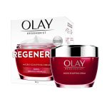 Olay Regenerist Micosculpting Day Cream | Hydrated, Plump, Bouncy Skin | With Hyaluronic Acid, Niacinamide and Peptides | Normal, Oily, Dry, Combination Skin | 50g - Image 10