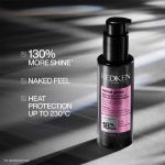 Redken Naked Gloss Lightweight Hair Serum, 100 ml | Provides Heat Protection, Controls Frizz & Adds Shine | For All Hair Types | For Men & Women - Image 3